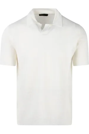 Roberto Collina Hombre, Camisetas, Blanco, Talla: M