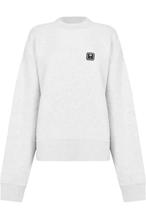 Palm Angels Mujer, Sudaderas, Gris, Talla: S