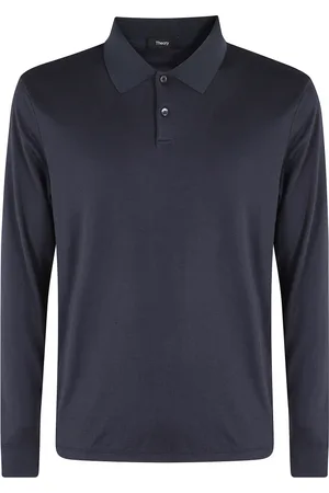 THEORY Hombre, Camisetas, Azul, Talla: XL