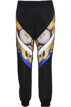 VERSACE Hombre, Pantalones, Negro, Talla: M