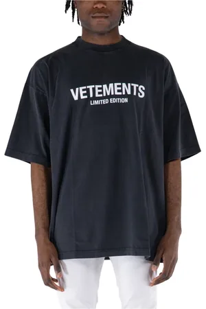 Vetements Hombre, Camisetas, Negro, Talla: M