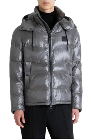 Antony Morato Hombre, Chaquetas, Gris, Talla: S