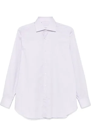 BRIONI Hombre, Camisas, Púrpura, Talla: XL