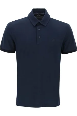 Etro Hombre, Camisetas, Azul, Talla: L