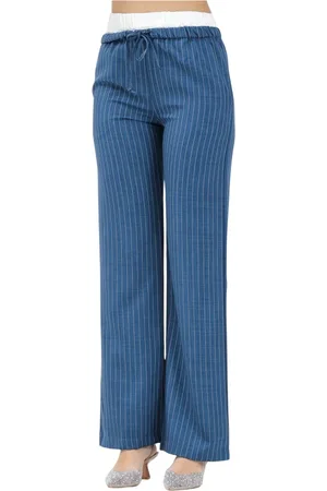 GAËLLE Mujer, Pantalones, Azul, Talla: M