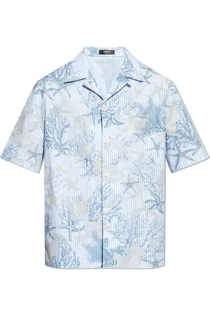 VERSACE Hombre, Camisas, Azul, Talla: L