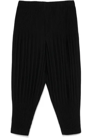 Issey Miyake Hombre, Pantalones, Negro, Talla: L