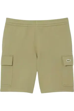 Lacoste Hombre, Pantalones cortos, Verde, Talla: S