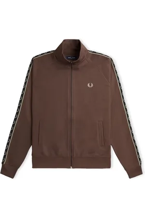 Fred Perry Hombre, Sudaderas, Marrón, Talla: 2XL