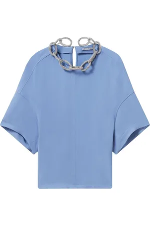 Stella McCartney Mujer, Camisetas, Azul, Talla: 3XS