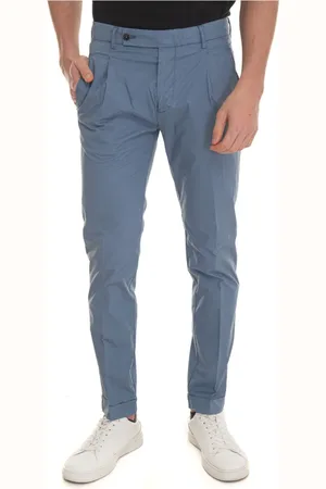 Berwich Hombre, Pantalones, Azul, Talla: M