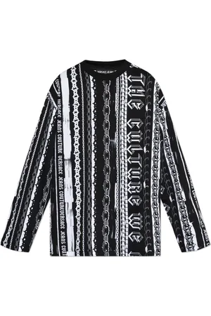 VERSACE Hombre, Camisetas, Negro, Talla: S