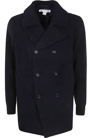 Comme des Garçons Hombre, Abrigos, Azul, Talla: S
