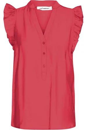 Co`Couture Mujer, Blusas y Camisas, Rojo, Talla: L
