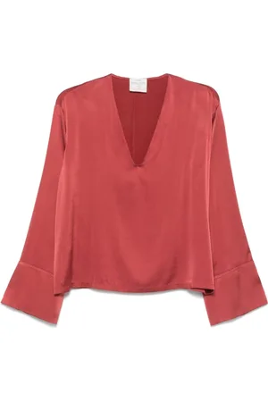 FORTE FORTE Mujer, Blusas y Camisas, Rojo, Talla: L