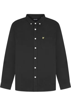 Lyle & Scott Hombre, Camisas, Negro, Talla: S