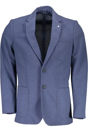 GANT Hombre, Chaquetas, Azul, Talla: L