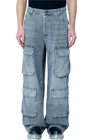 Diesel Hombre, Vaqueros, Gris, Talla: W30