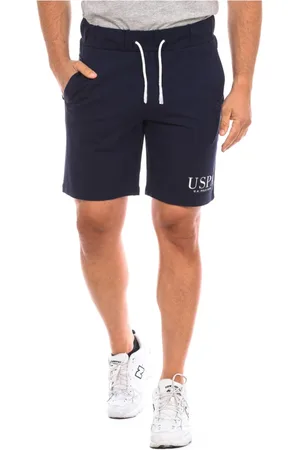 U.S. Polo Assn. Hombre, Pantalones cortos, Azul, Talla: L