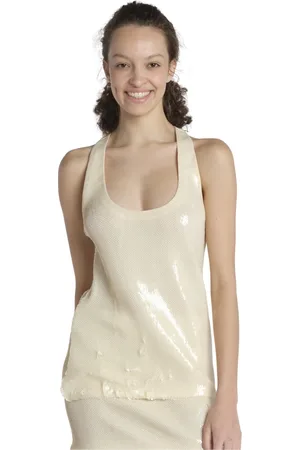 Nº21 Mujer, Camisetas, Amarillo, Talla: L