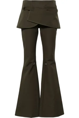 Courrèges Mujer, Pantalones, Verde, Talla: S