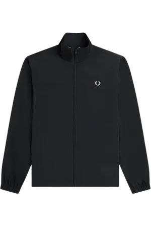Fred Perry Hombre, Chaquetas, Negro, Talla: M