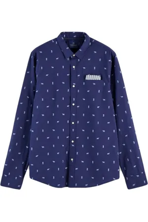 Scotch&Soda Hombre, Camisas, Azul, Talla: S