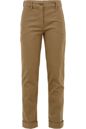 Aspesi Mujer, Pantalones, Marrón, Talla: S