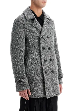 Comme des Garçons Hombre, Abrigos, Negro, Talla: M