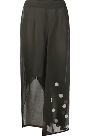 YOHJI YAMAMOTO Mujer, Faldas, Negro, Talla: M