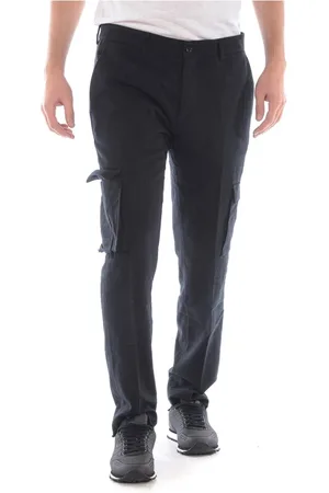 D.A. Daniele Alessandrini Hombre, Pantalones, Negro, Talla: XS
