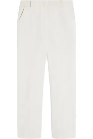 Max Mara Mujer, Pantalones, Blanco, Talla: S