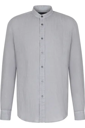 Drykorn Hombre, Camisas, Gris, Talla: M