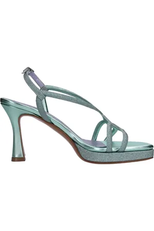 Albano Mujer, Zapatos, Verde, Talla: 39 EU