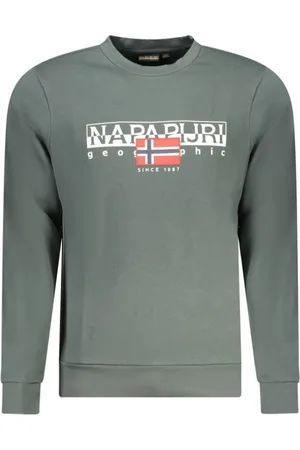 Napapijri Hombre, Sudaderas, Verde, Talla: S
