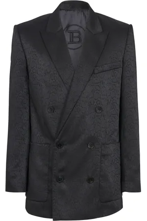 Balmain Hombre, Chaquetas, Azul, Talla: S