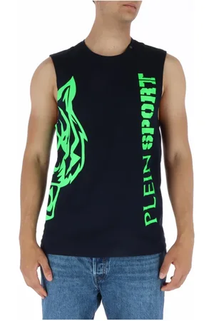 Philipp Plein Hombre, Camisetas, Azul, Talla: M
