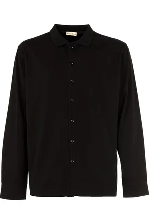 CASHMERE COMPANY Hombre, Camisas, Negro, Talla: L