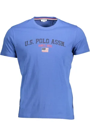 U.S. Polo Assn. Hombre, Camisetas, Azul, Talla: M