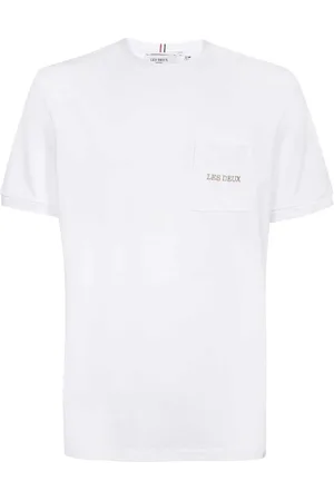 Les Deux Hombre, Camisetas, Blanco, Talla: XS