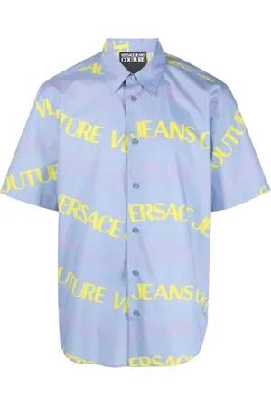 VERSACE Hombre, Camisas, Azul, Talla: L