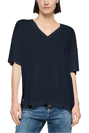 Dondup Mujer, Camisetas, Azul, Talla: S
