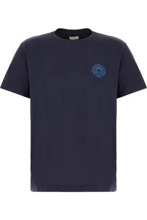 Etro Hombre, Camisetas, Azul, Talla: L