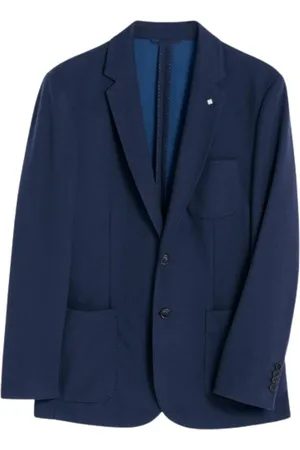 GANT Hombre, Chaquetas, Azul, Talla: L