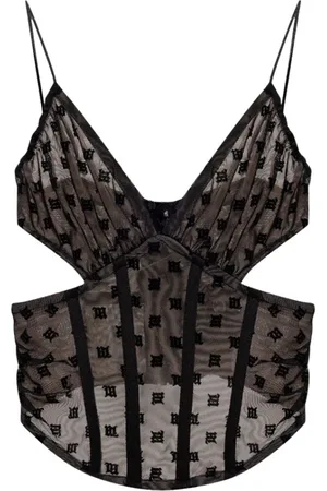 MISBHV Mujer, Camisetas, Negro, Talla: L