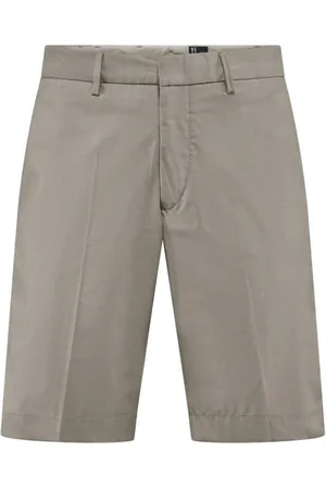 Bomboogie Hombre, Pantalones cortos, Gris, Talla: W34