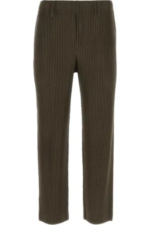 Issey Miyake Hombre, Pantalones, Marrón, Talla: S