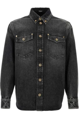 VERSACE Hombre, Chaquetas, Negro, Talla: M