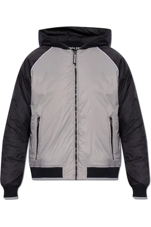 Palm Angels Hombre, Chaquetas, Gris, Talla: S