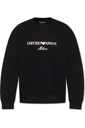 Emporio Armani Hombre, Sudaderas, Azul, Talla: S